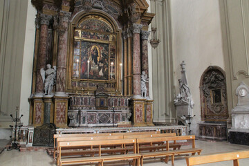 Obraz premium baroque church (st dominic) in palermo in sicily (italy)