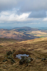 A view over a Cumbrian mountain landscape