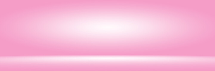 Abstact photographic Pink Gradient studio backdrop Background.
