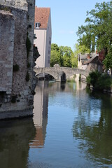 bridge over the river in Chartres 