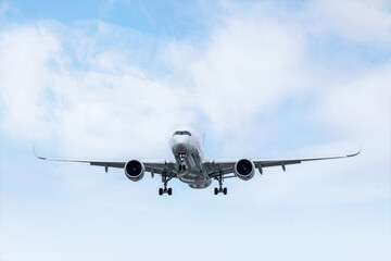 airplane in flight