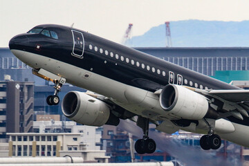 airplane in the airport