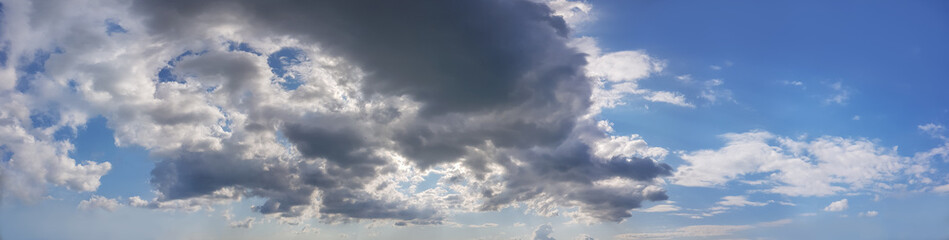 Fototapeta premium Day sky panoramic background