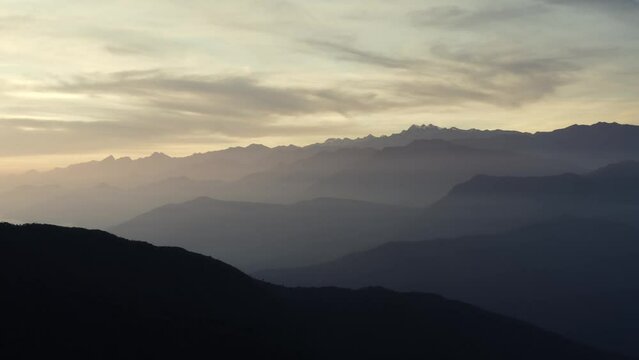 Mountain landscape in the Sierra Nevada de Santa Marta