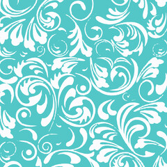 Plakat Ajrakh Pattern and block print Pattern and batik print Pattern Background digital printing textile pattern 