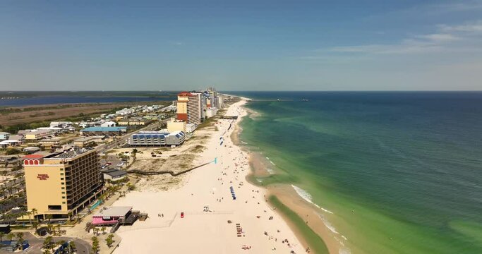 5k Gulf Shores Beach flyover