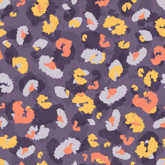 Creative collage seamless pattern. Modern abstract print. Fashion template for design.