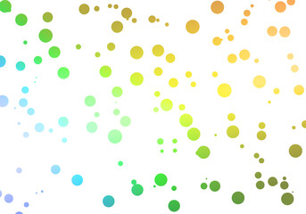 small orb  circle abstract pattern with green and yellow colour