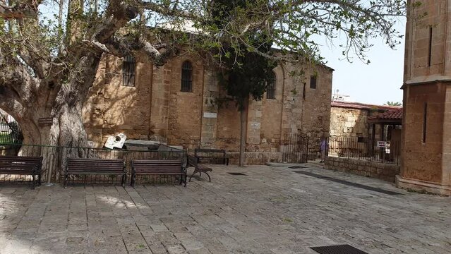 Medieval Cathedral of St Nicholas (Lala Mustafa Pasha Mosque), Cyprus
