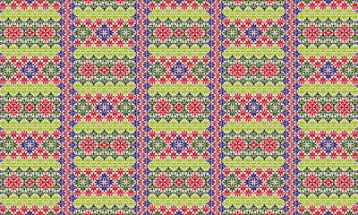 seamless pattern ethnic vector background