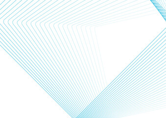 Blue white minimal lines abstract futuristic tech background. Vector digital art design