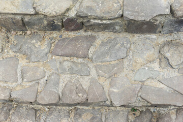 The Old Stone Texture with scratches , cracks and moss