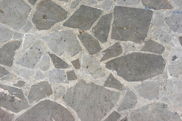 Obraz premium The Old Stone Texture with scratches , cracks and moss