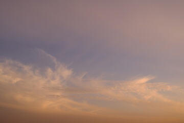 clouds in the sky