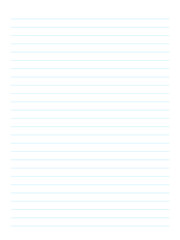 white paper with blue lines, vector illustration