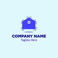 real estate concept house home logo