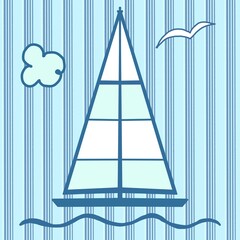 sailboat Geometry art