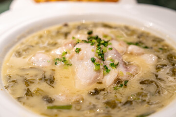 A nice bowl of mutton soup