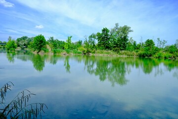 fleuve rhône lés lônes ain isère