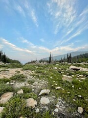 Fototapeta na wymiar hike in Rocky Mountain National Park
