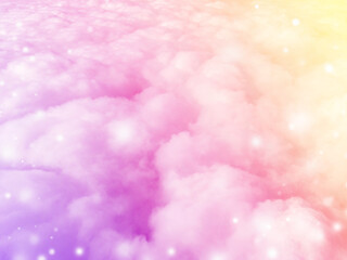 スピリチュアルな空と雲｜mayucolor05 - obrazy, fototapety, plakaty