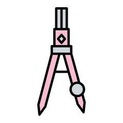 Drawing Compass Icon