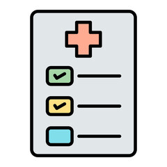 Medical Prescription Icon