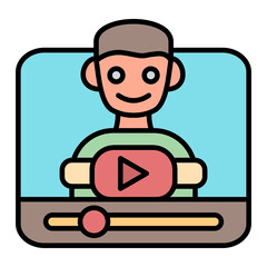 Youtuber Icon