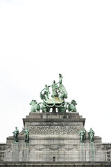 Obraz premium Belgique Bruxelles sommet cinquantenaire statue independance