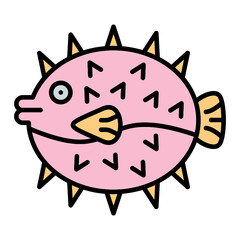 Puffer Fish Icon