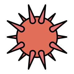 Sea Urchin Icon