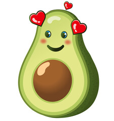 Avocado Emoji © piotr