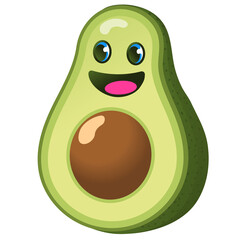 Avocado Emoji © piotr