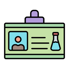 Identification Card Icon