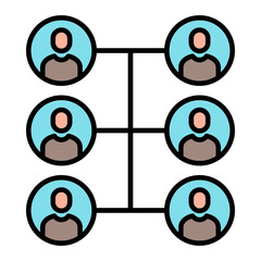 Organization Chart Icon