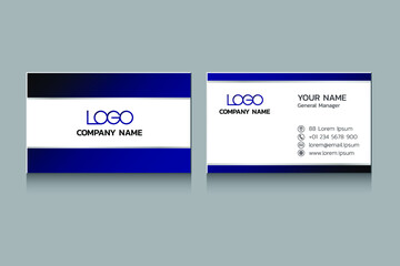 Clean and simple modern business card