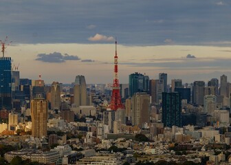 Fototapeta na wymiar Tokyo Tower, Tokyo, Japan.