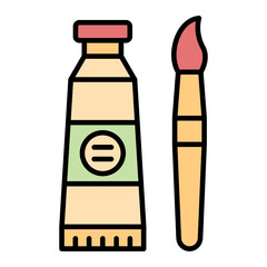 Paint Tube Icon