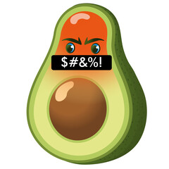 Avocado Emoji © piotr