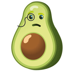Avocado Emoji © piotr