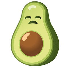 Avocado Emoji © piotr
