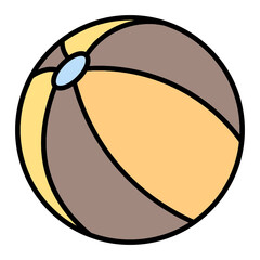Beach Ball Icon