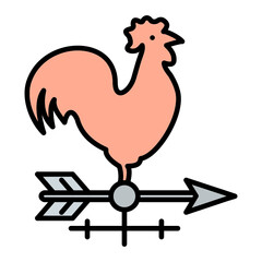 Weathercock Icon