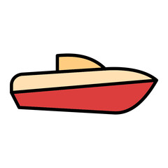 Spead Boat Icon