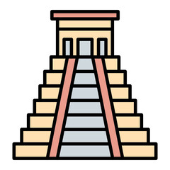 Maya Pyramid Icon