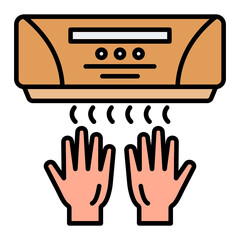 Hands Dryer Icon
