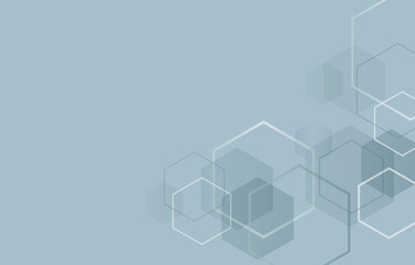 Obraz premium Abstract background from polygon on a gradient gray background