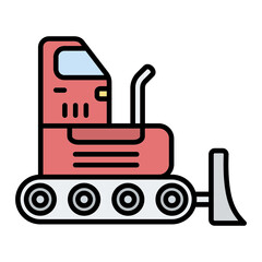 Bulldozer Icon
