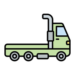 Trailer Truck Icon