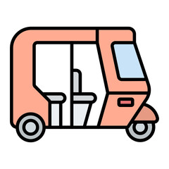 Rickshaw Icon